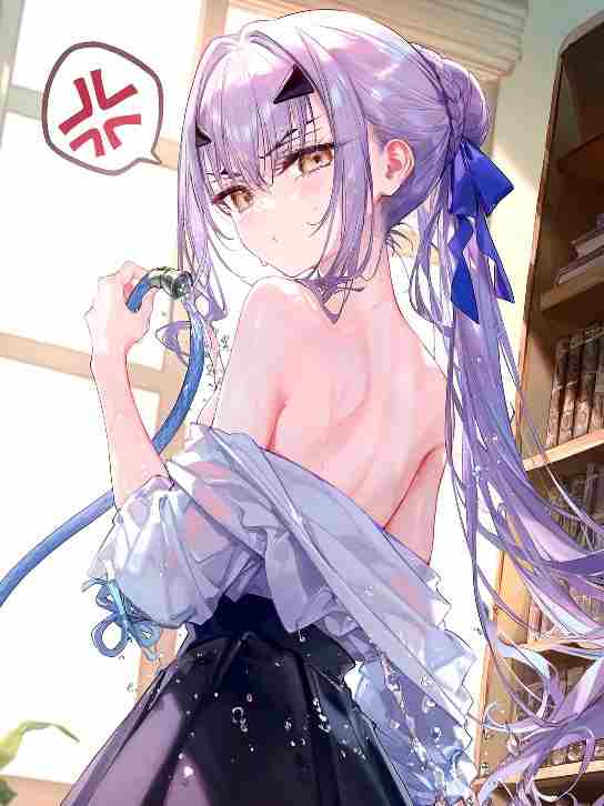 Cover Ilustrasi anime crossover, tapi di grup chat, semua gadis cantik ingin membuang diri